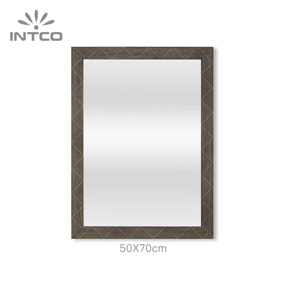 50x70cm classic embossed frame wall mirror